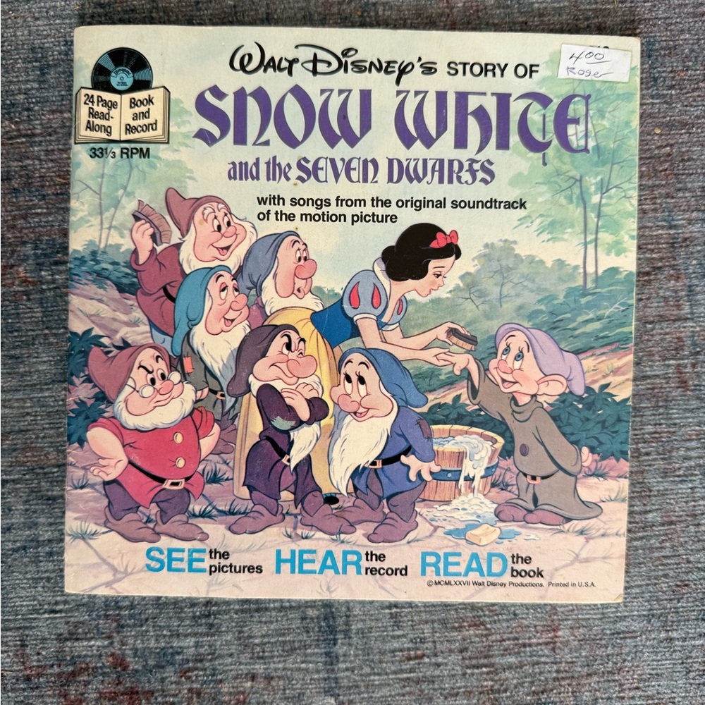 Walt Disney's Snow White and the Seven Dwarfs Record
